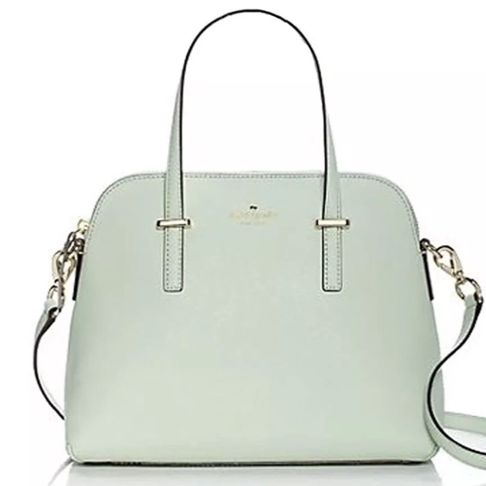Kate Spade Purse Mint Green Cedar Street Maise Shoulder Medium Satchel Purse - Picture 12 of 12